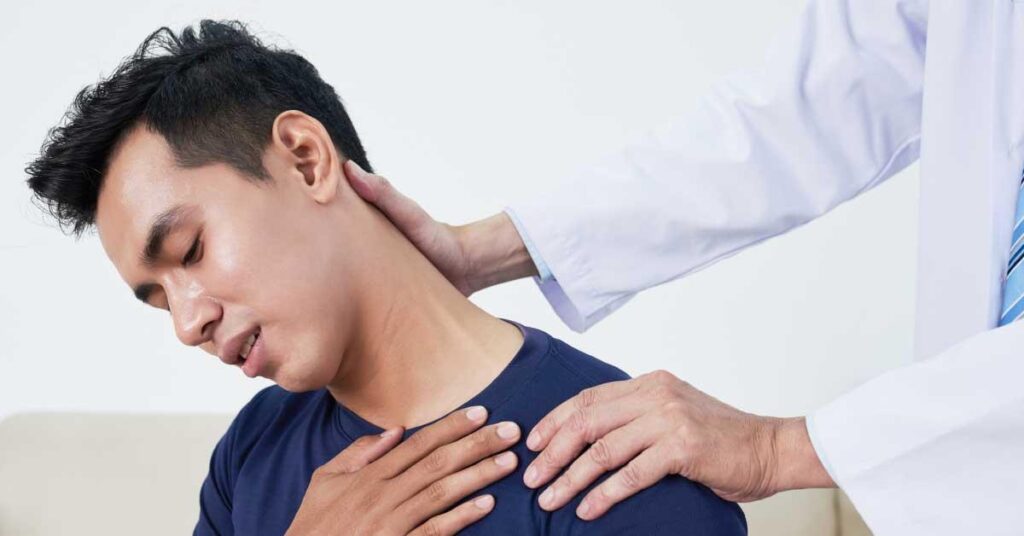 Beknelde zenuw in de nek behandeld door chiropractie in Den Haag voor pijnverlichting